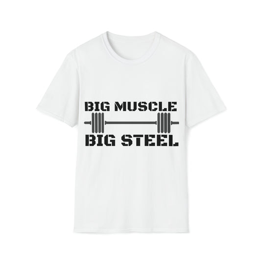 Big Muscle Big Steel 225 squat club shirt